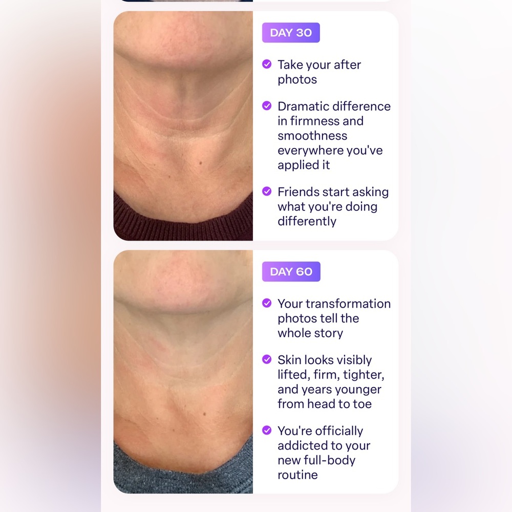 NIB goPure Tighten & Lift Neck Cream 1.7 fl oz (50ml) - Picture 6 of 12